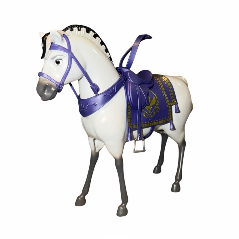 Disney Frozen Anna’s Royal Horse Kjekk Figure Mattel 10" Barbie Size Toy White